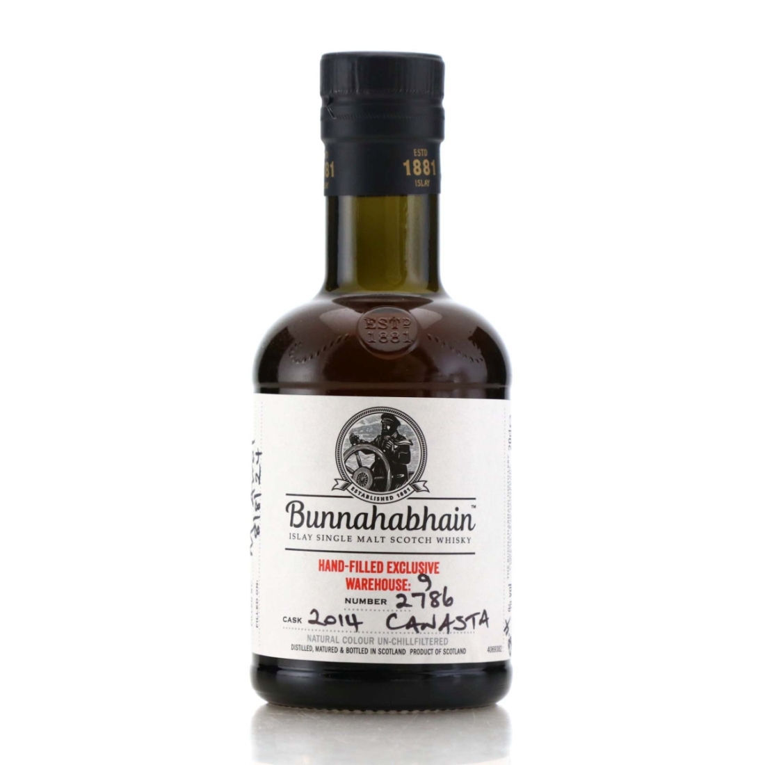 Bunnahabhain 2014 Hand Filled 20cl / Canasta - Distillery Baggers Charity Lot