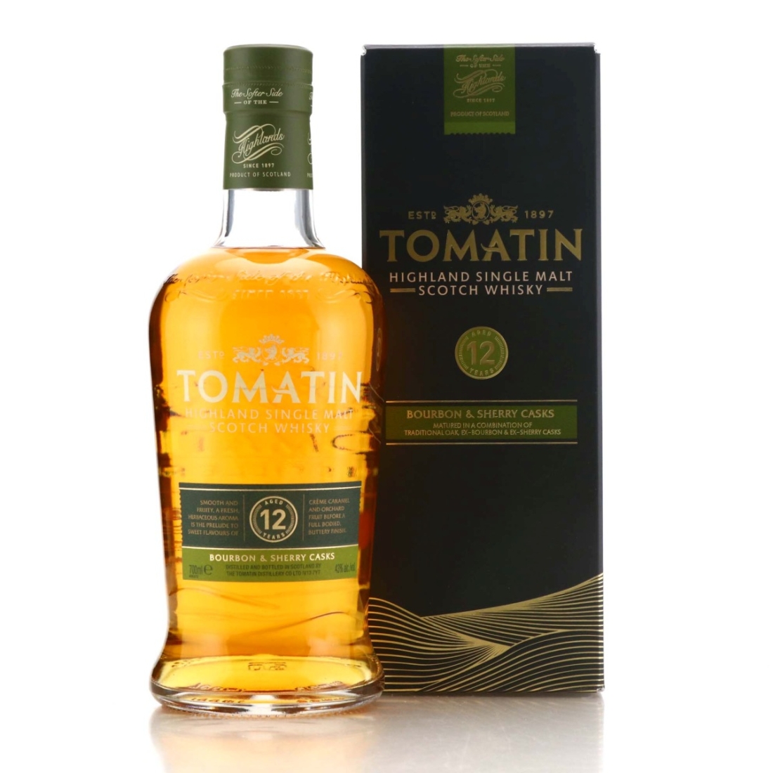 Tomatin 12 Year Old Bourbon & Sherry Casks / Distillery Baggers Charity Lot