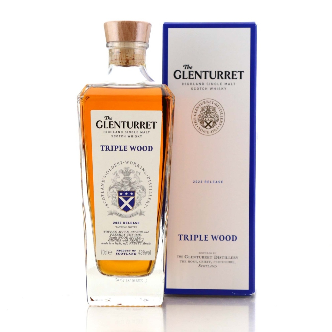 Glenturret Triple Wood 2023 Release / Distillery Baggers Charity Lot