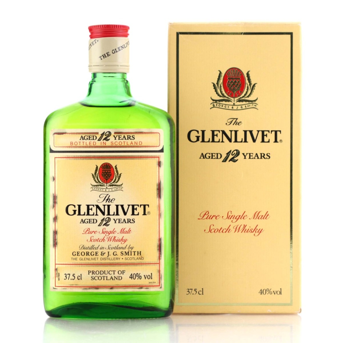 Glenlivet 12 Year Old 37.5cl 1980s