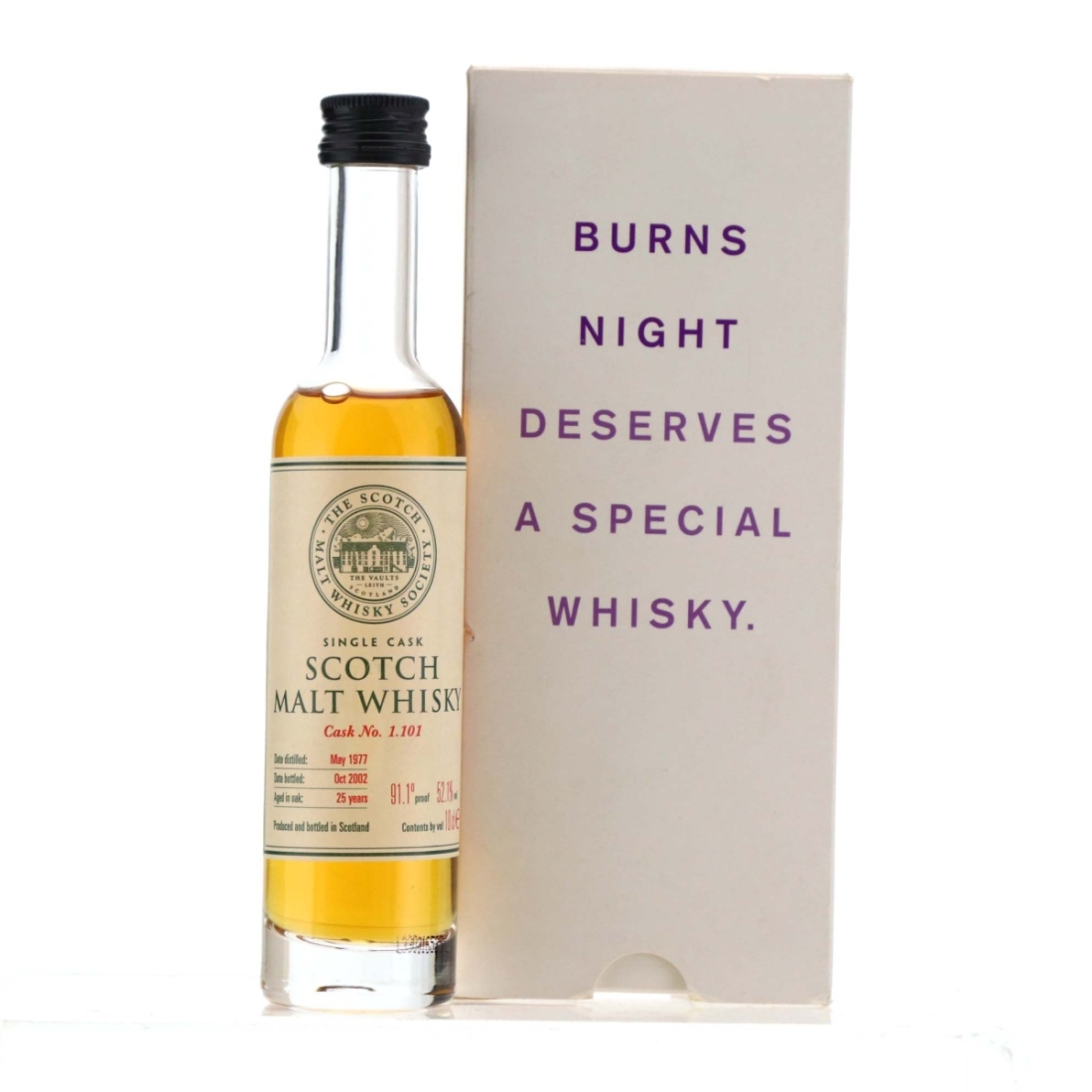 Glenfarclas 25 Year Old SMWS 1.101 10cl / Burns Night