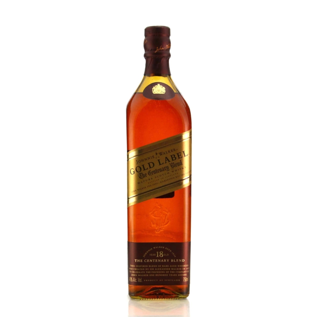 Johnnie Walker Gold Label Centenary Blend 18 Year Old 75cl / US Import