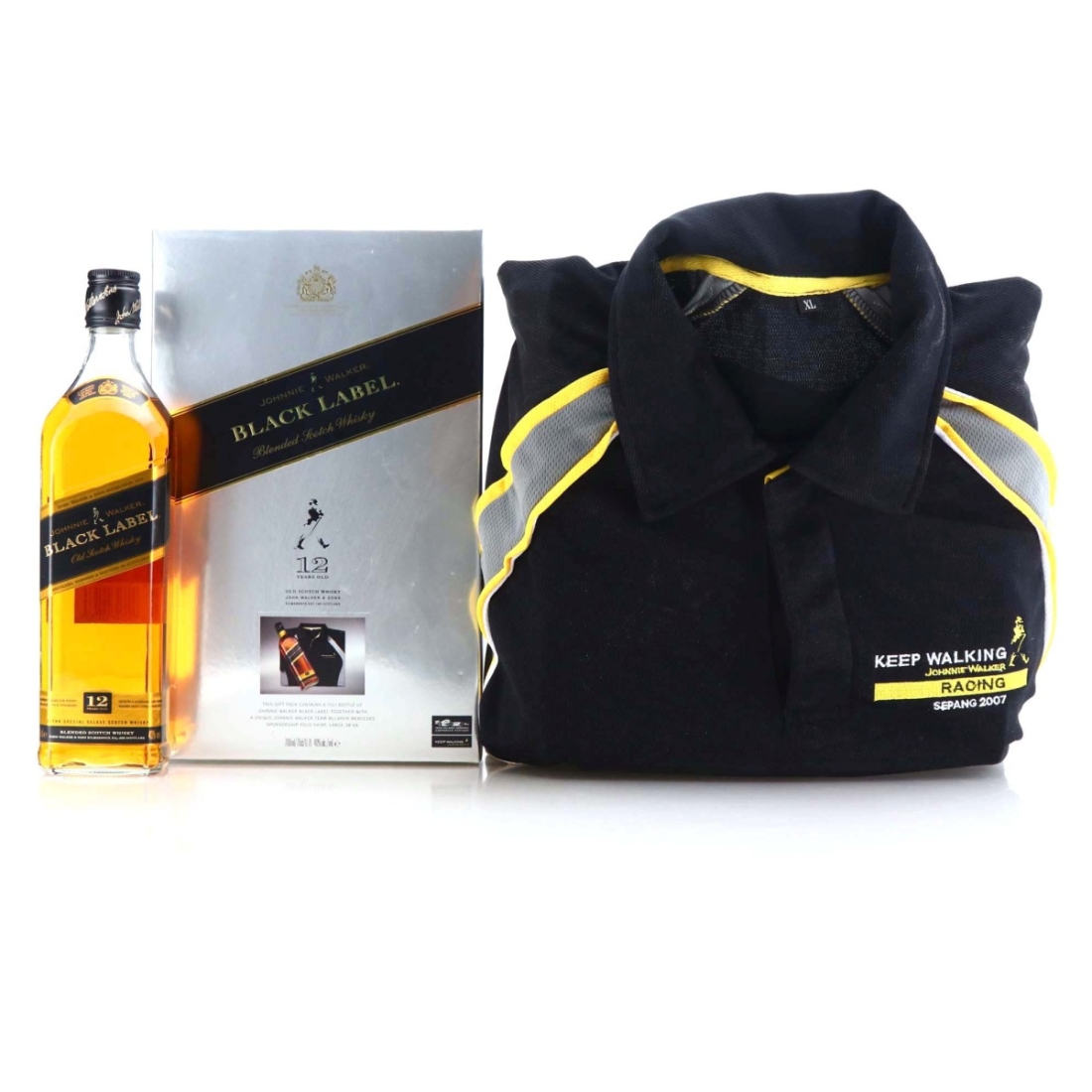 Johnnie Walker Black Label 12 Year Old Gift Pack / McLaren Mercedes 2007