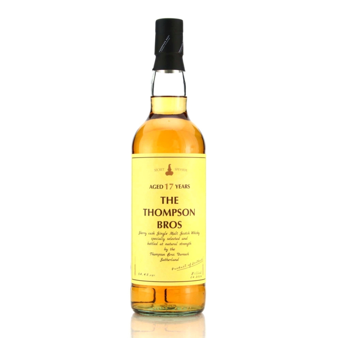 Speyside Single Malt 2006 Thompson Brothers 17 Year Old