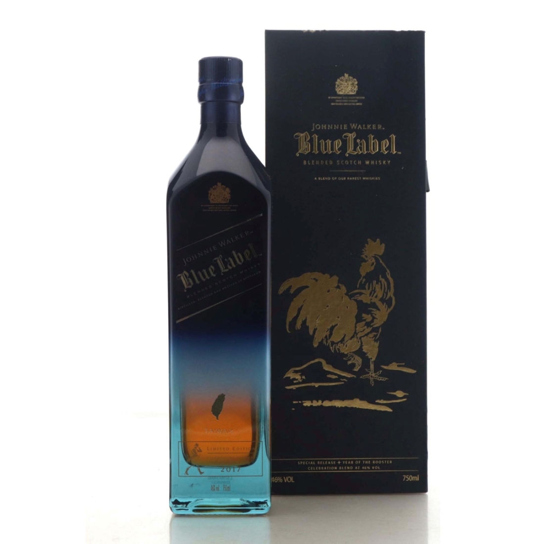 Johnnie Walker Blue Label Year of the Rooster 2017 75cl / Taiwan