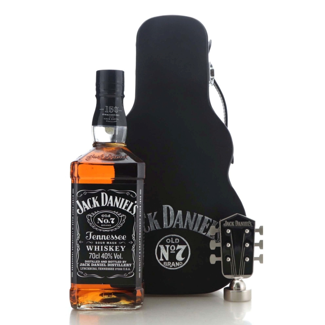 Jack Daniel's Old No.7 Brand 80 Proof Guitar Pack 70cl