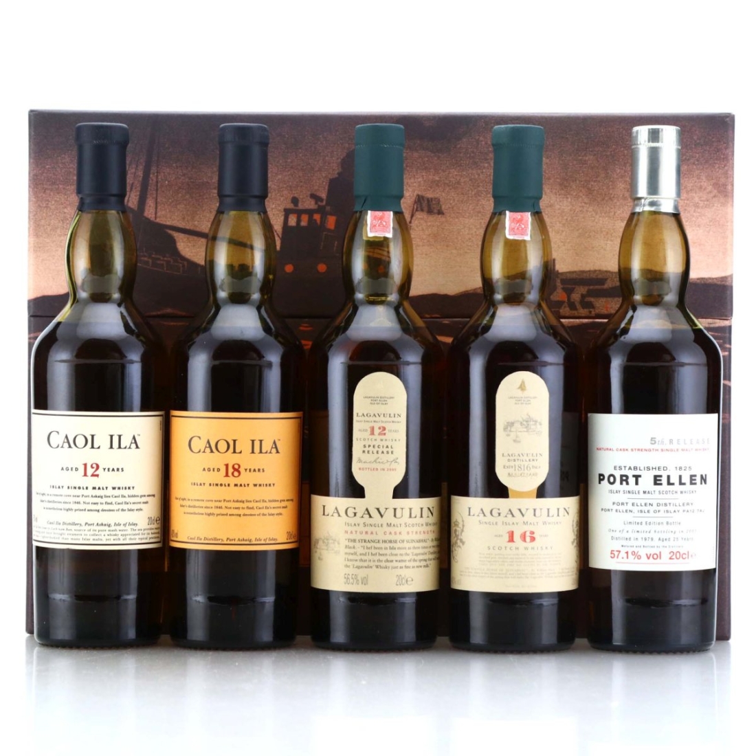 Classic Islay Collection 5 x 20cl / includes Port Ellen 5th Release