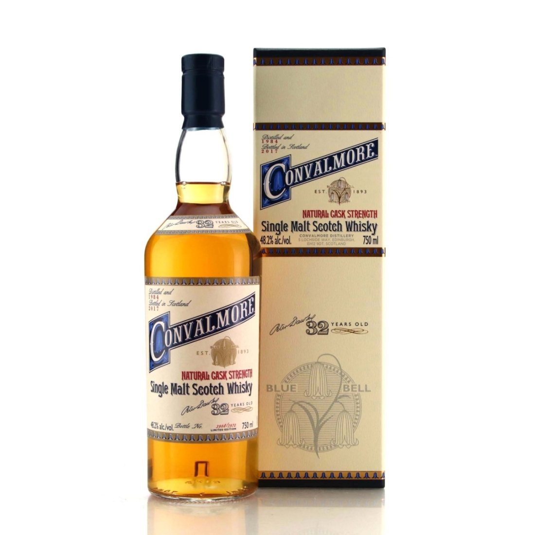 Convalmore 1984 Cask Strength 32 Year Old 75cl / SA Import