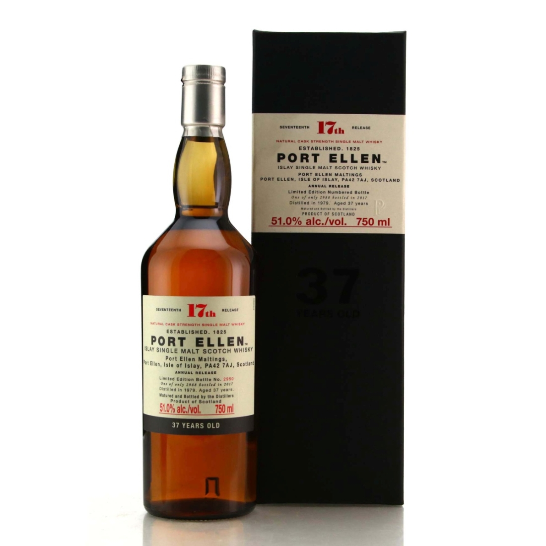 Port Ellen 1979 37 Year Old 17th Release 75cl / SA Import