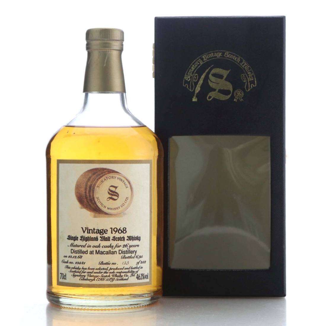 Macallan 1968 Signatory Vintage 26 Year Old #10541