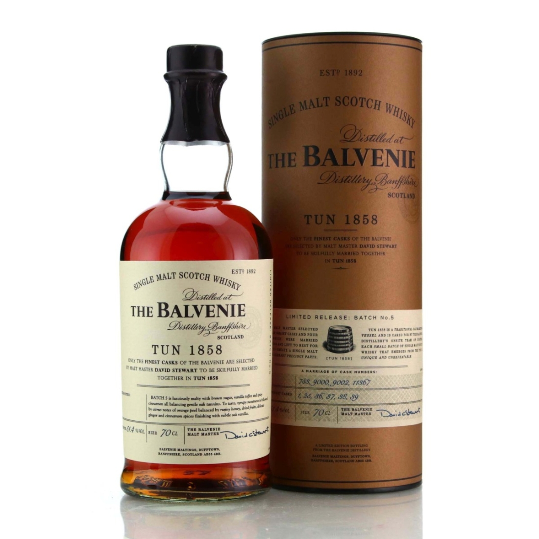 Image for Balvenie Tun 1858 Batch No.5