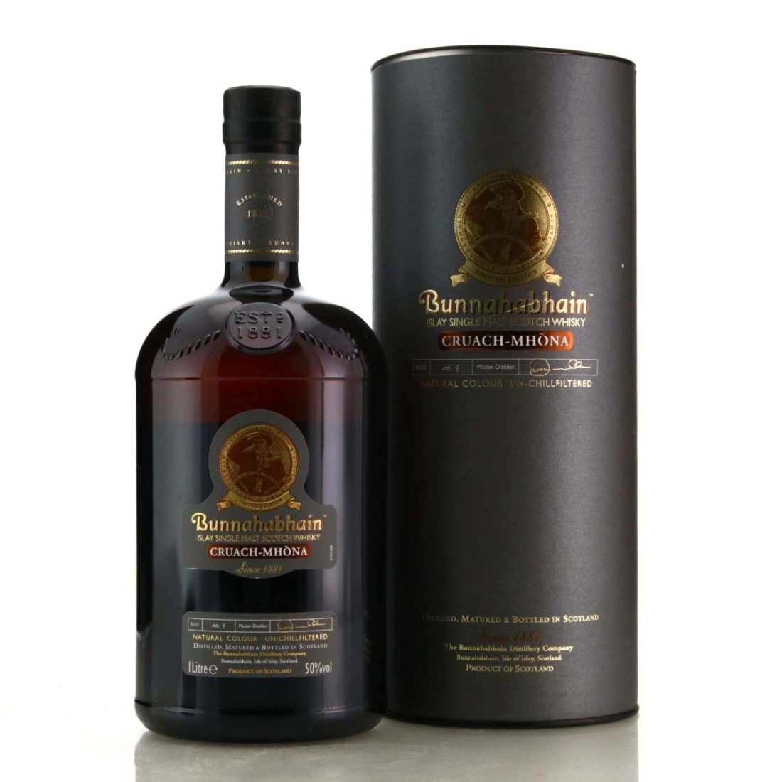 Bunnahabhain Cruach-Mhòna Batch #9 1 Litre