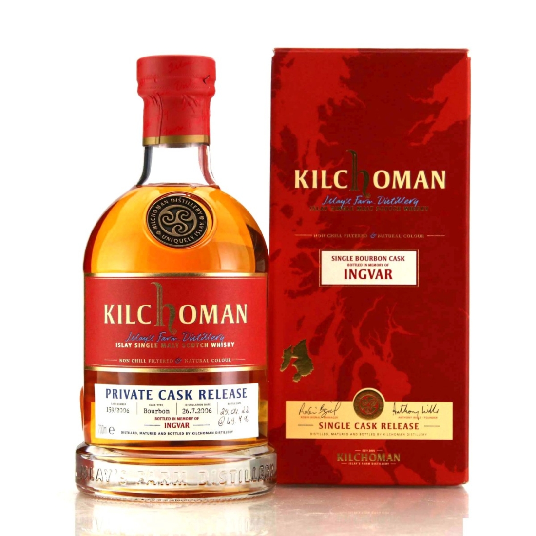 Kilchoman 2006 Private Cask #159 / Ingvar