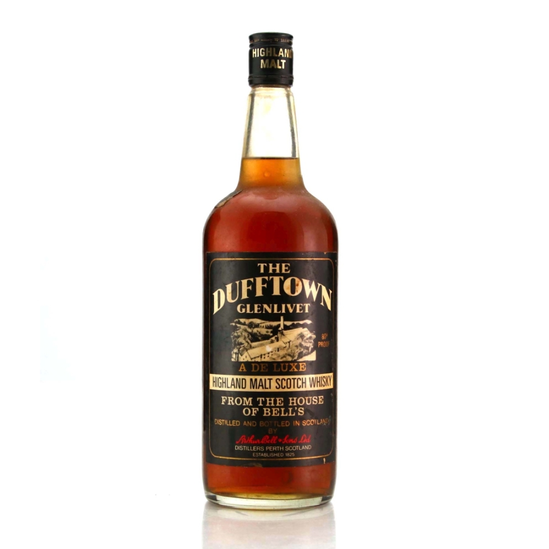 Dufftown 8 Year Old 1 Litre 1970s