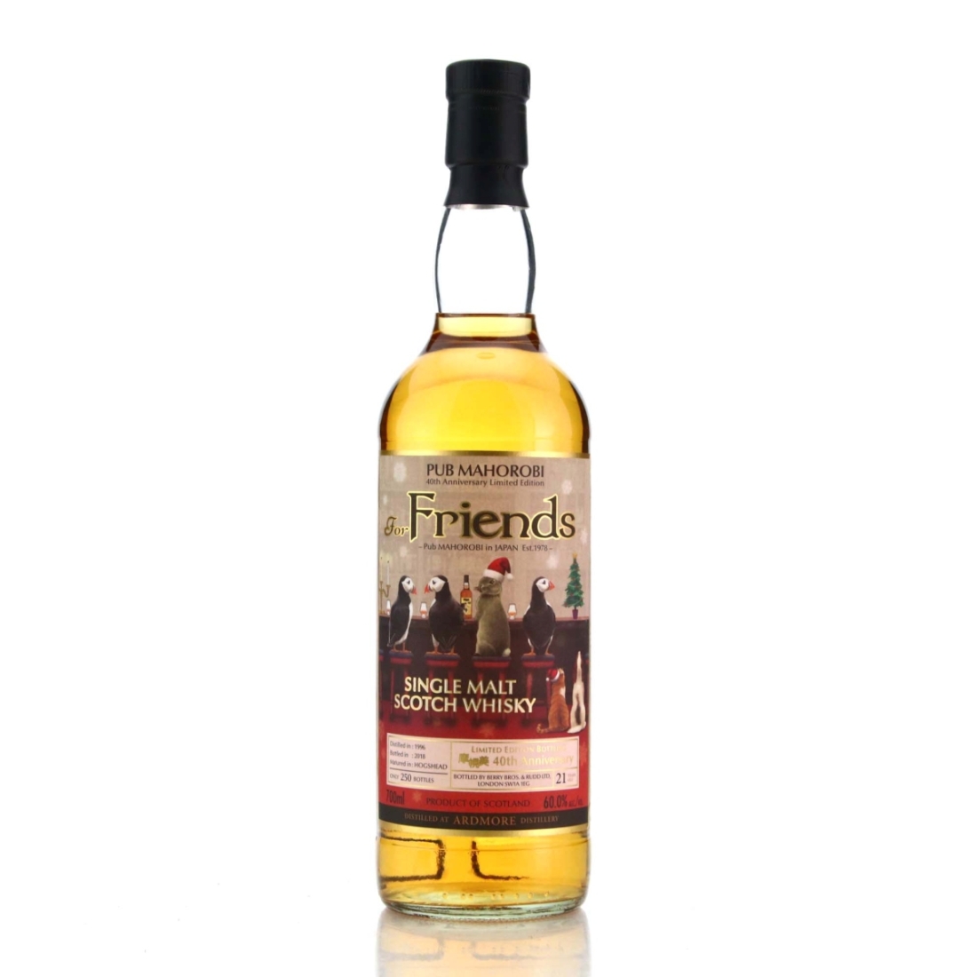 Ardmore 1996 Pub Mahorobi 21 Year Old / 40th Anniversary