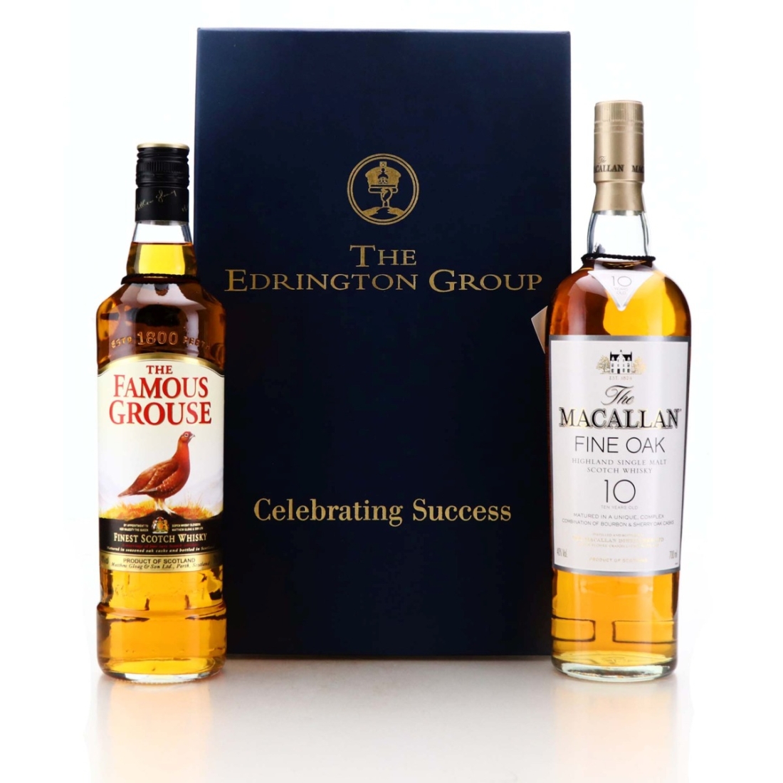 The Edrington Group Celebrating Success 2 x 70cl / Macallan Fine Oak & Famous Grouse