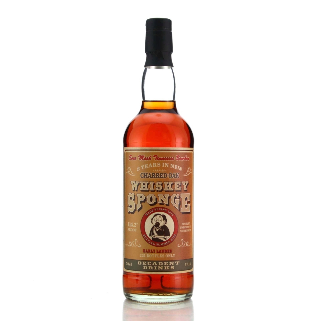 Tennessee Whiskey 8 Year Old  Whiskey Sponge