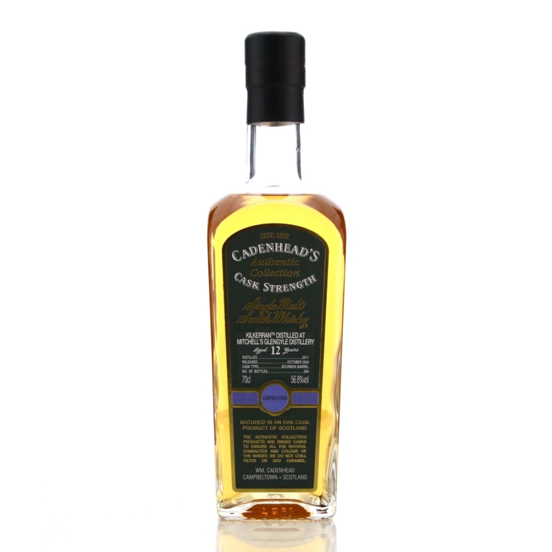 Kilkerran 2011 Cadenhead's 12 Year Old