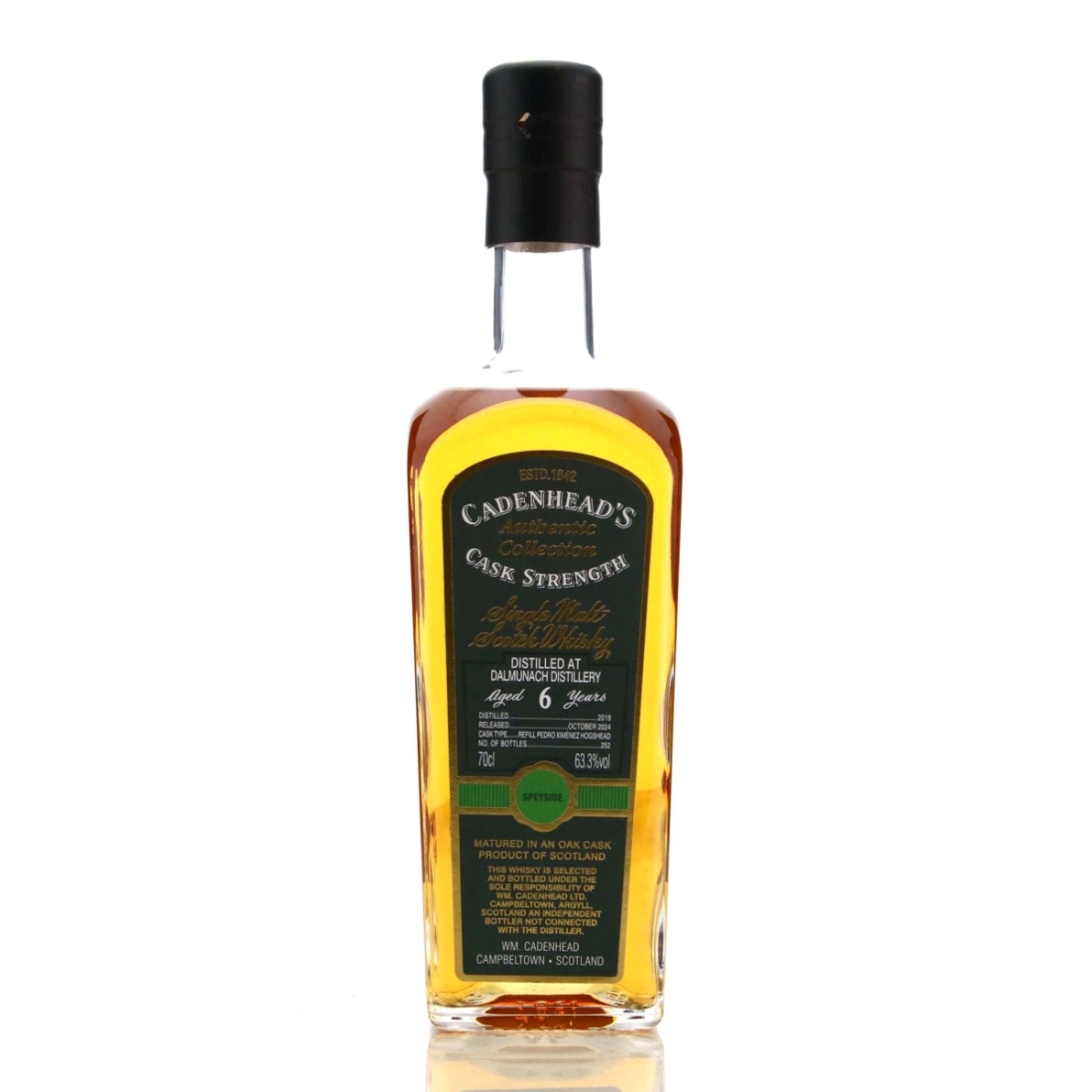 Dalmunach 2018 Cadenheads 6 Year Old