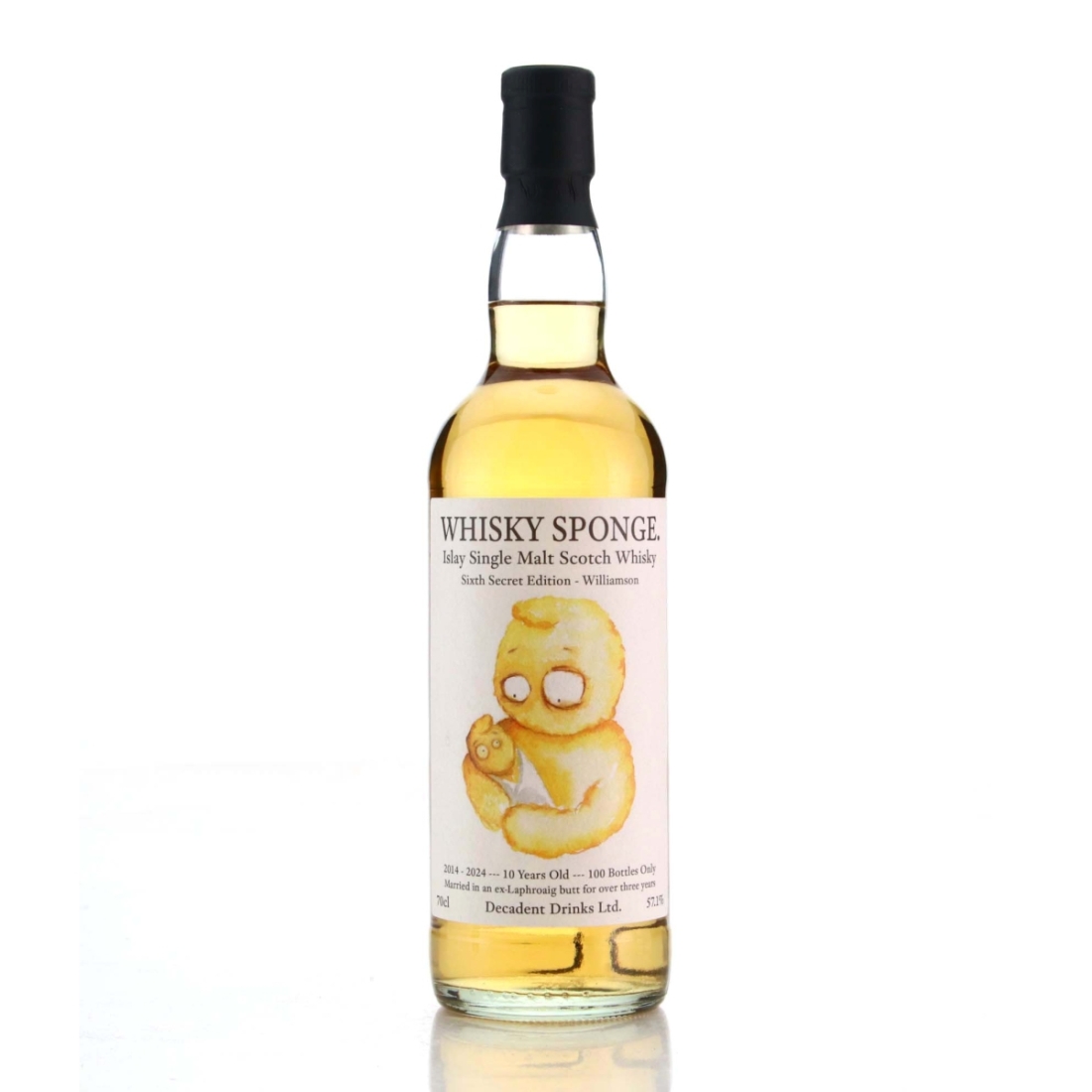 Laphroaig 'Williamson' 2014 Whisky Sponge 10 Year Old Sixth Secret Edition