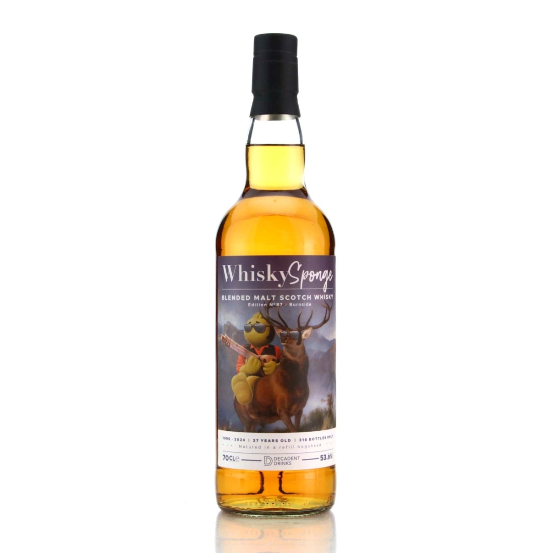 Burnside 1996 Whisky Sponge 27 Year Old Edition No.87