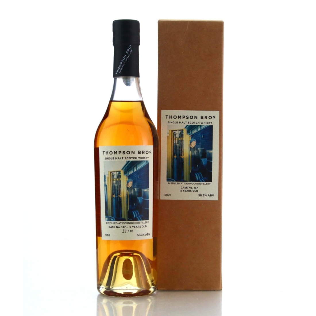 Dornoch 2019 Single Oloroso Cask 5 Year Old #137 50cl