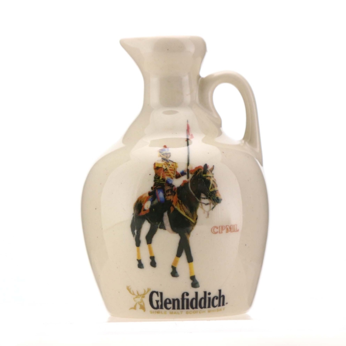 Glenfiddich 12 Year Old Ceramic Decanter Miniature / CPML 8th Anniversary 2013