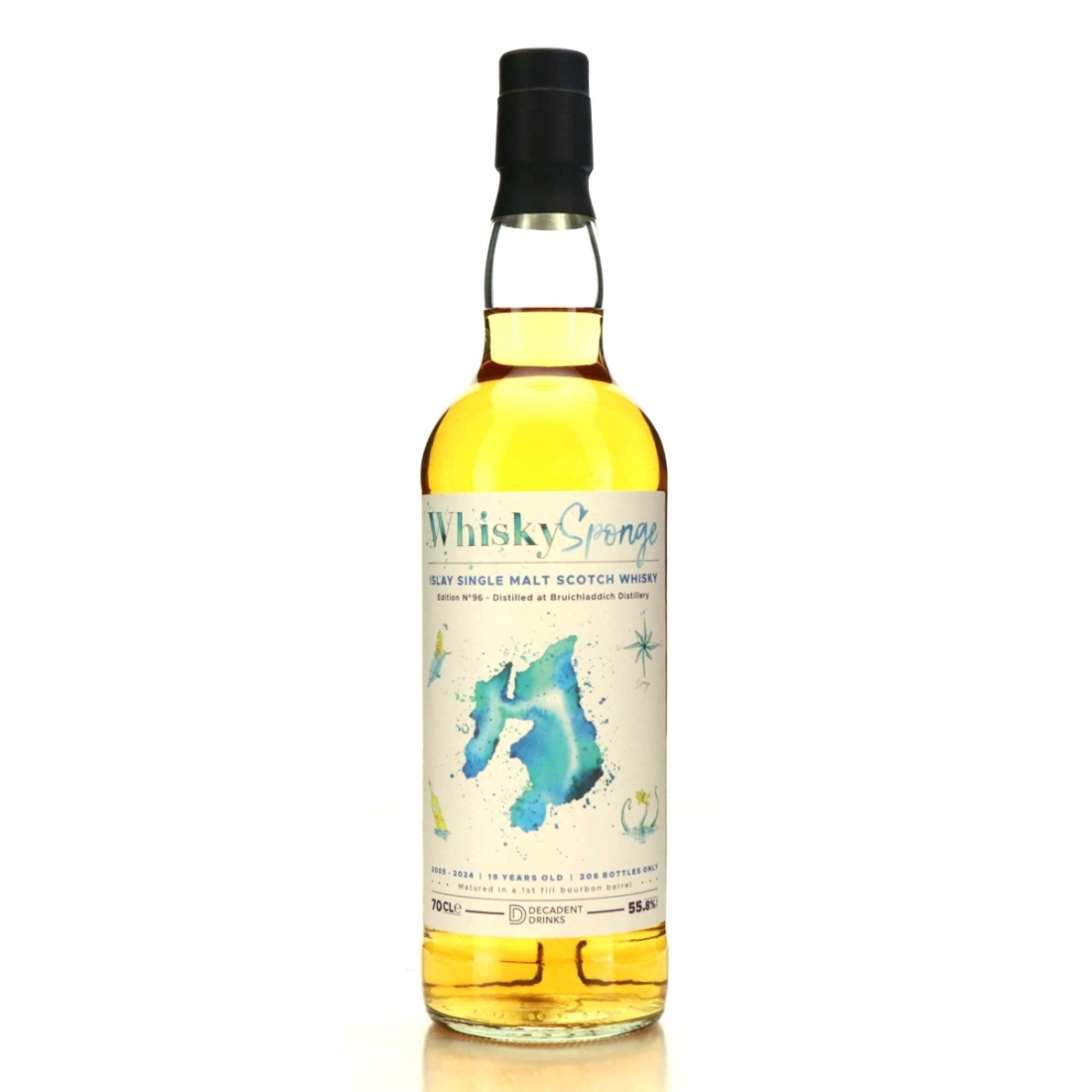 Bruichladdich 2005 Whisky Sponge 19 Year Old Edition No.96