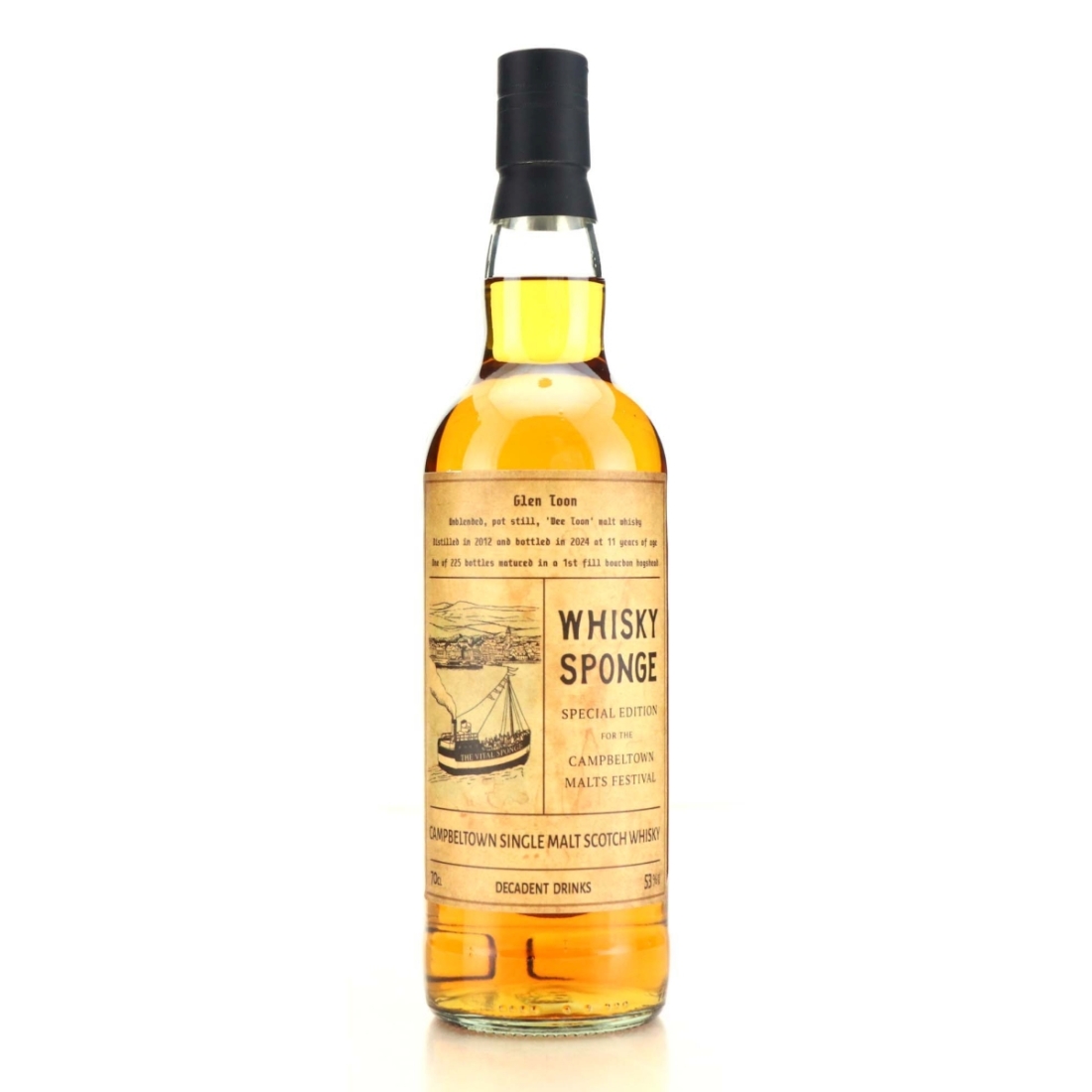 Glen Scotia 2012 Whisky Sponge 11 Year Old / Campletown Malts Festival