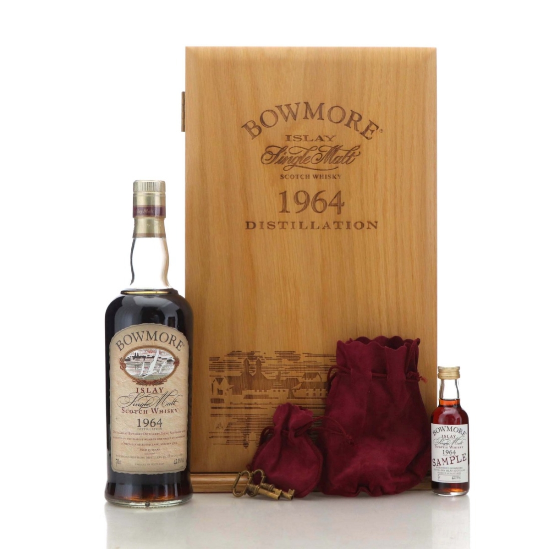 Image for Bowmore 1964 Single Cask 35 Year Old #3709 - One of 99 bottles