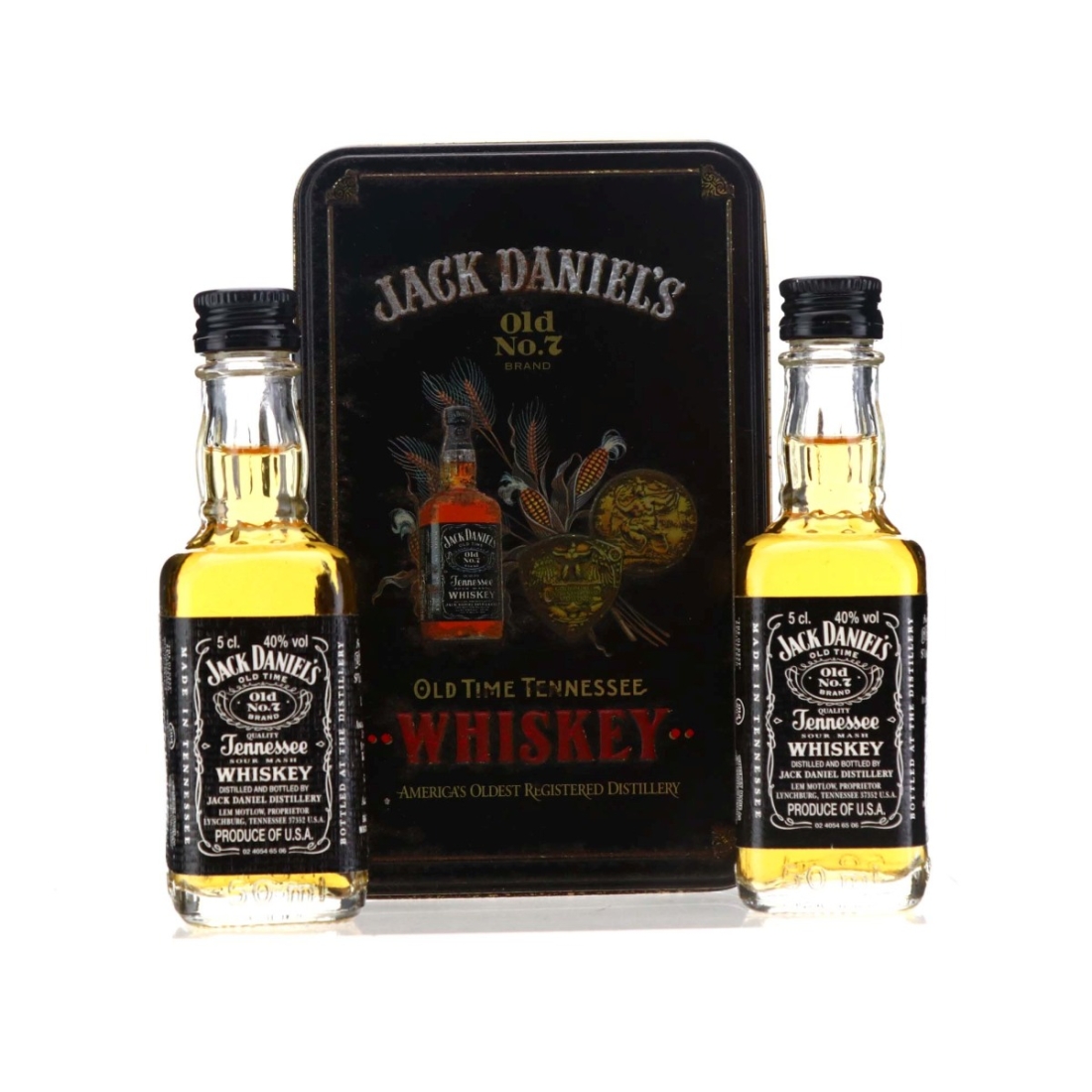 Jack Daniel's Old No.7 Brand Miniature Gift Pack 2 x 5cl 1999