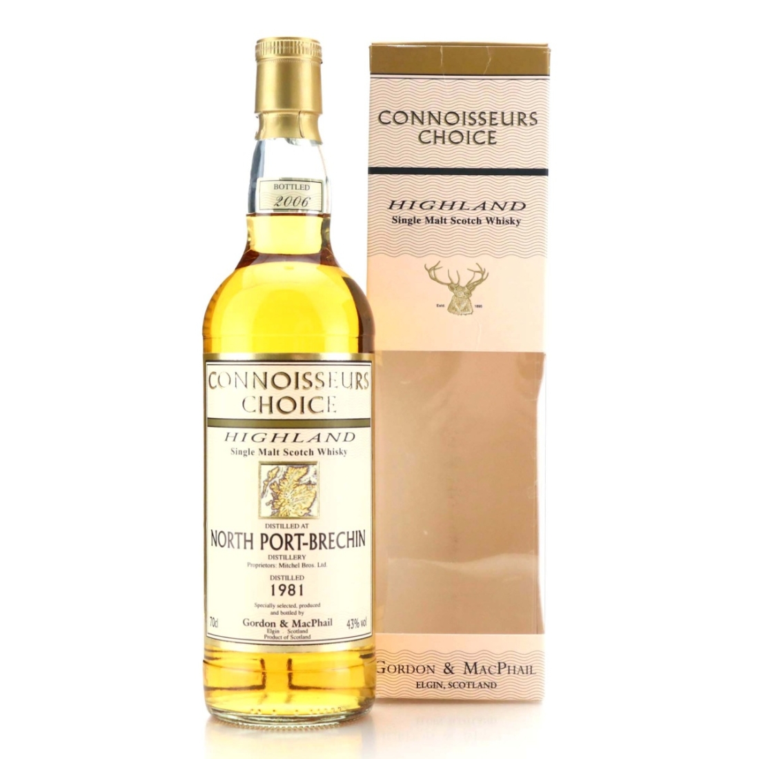North Port 1981 Gordon and MacPhail bottled 2006
