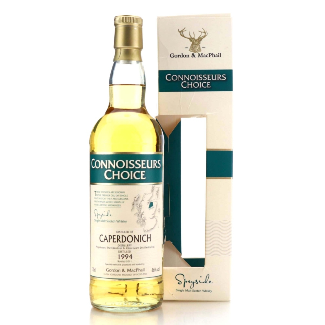 Caperdonich 1994 Gordon and MacPhail bottled 2011