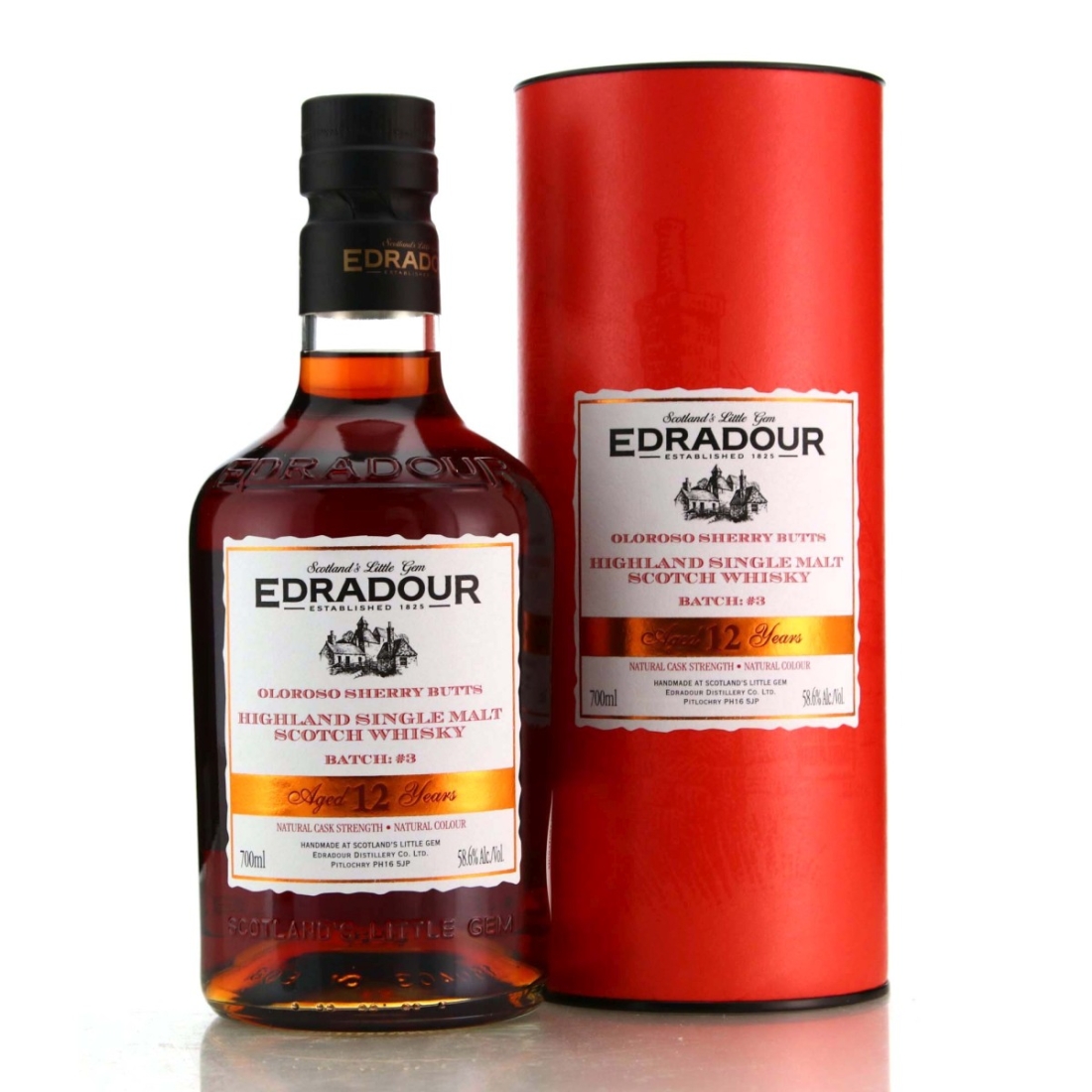 Edradour 12 Year Old Oloroso Sherry / Batch #3