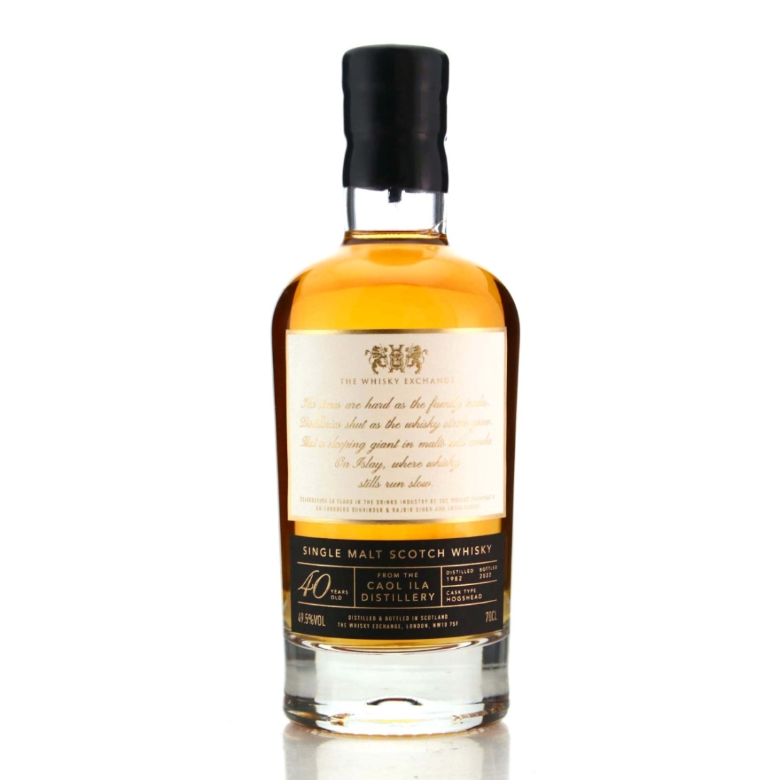 Caol Ila 1982 The Whisky Exchange 40 Year Old 50th Anniversary