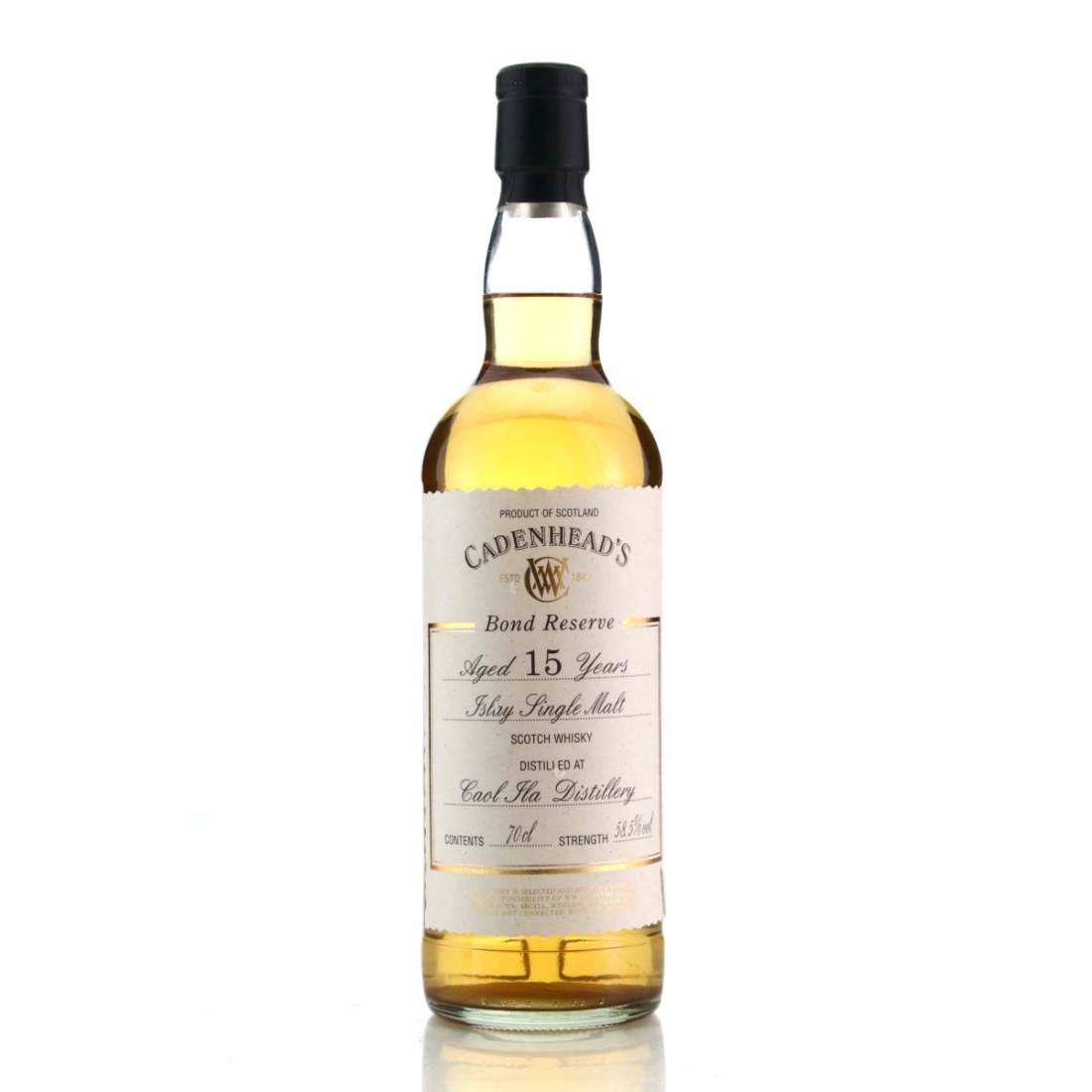 Caol Ila 15 Year Old Cadenhead's Bond Reserve