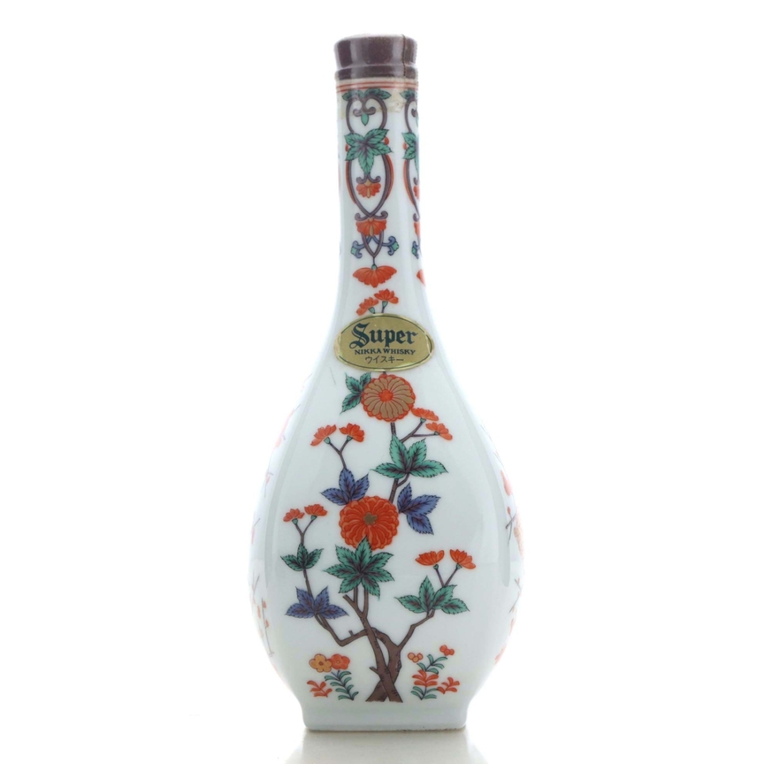 Nikka Super Whisky / Arita Flower Decanter 60cl