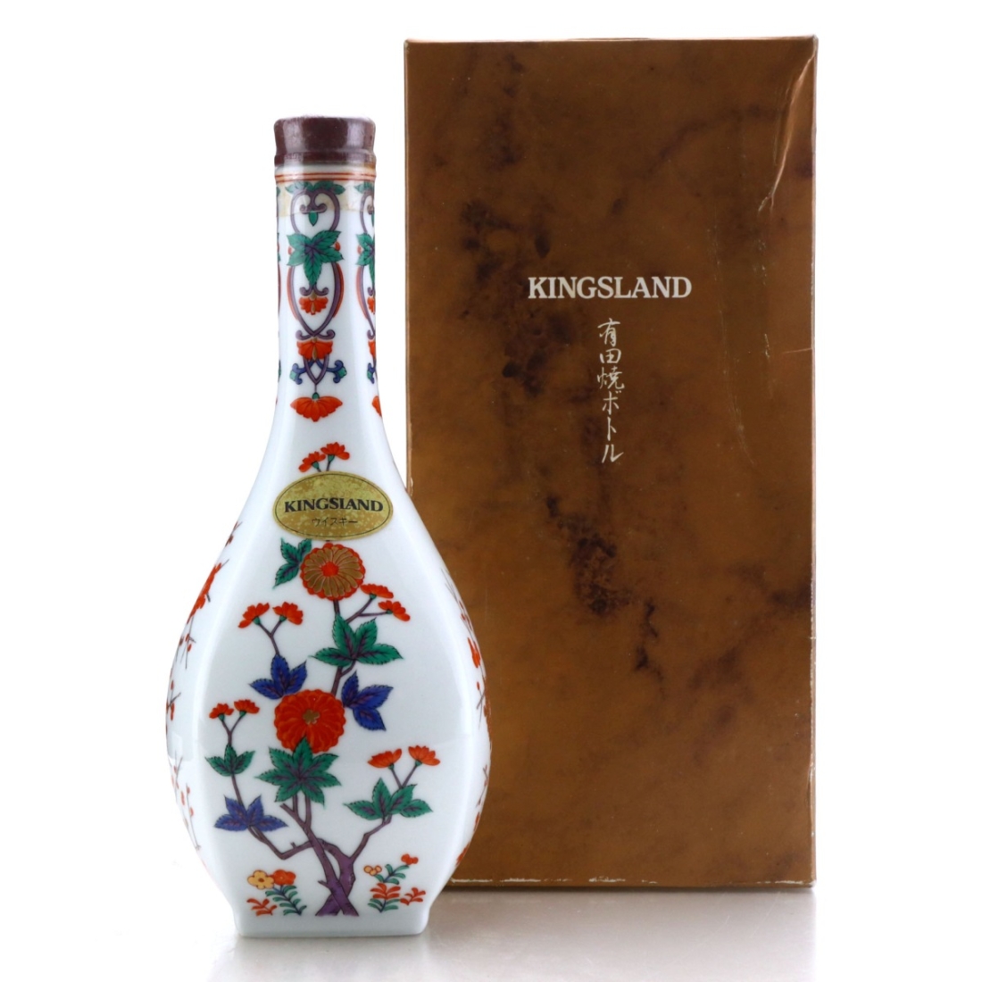 Nikka Kingsland Whisky / Arita Flower Decanter 60cl