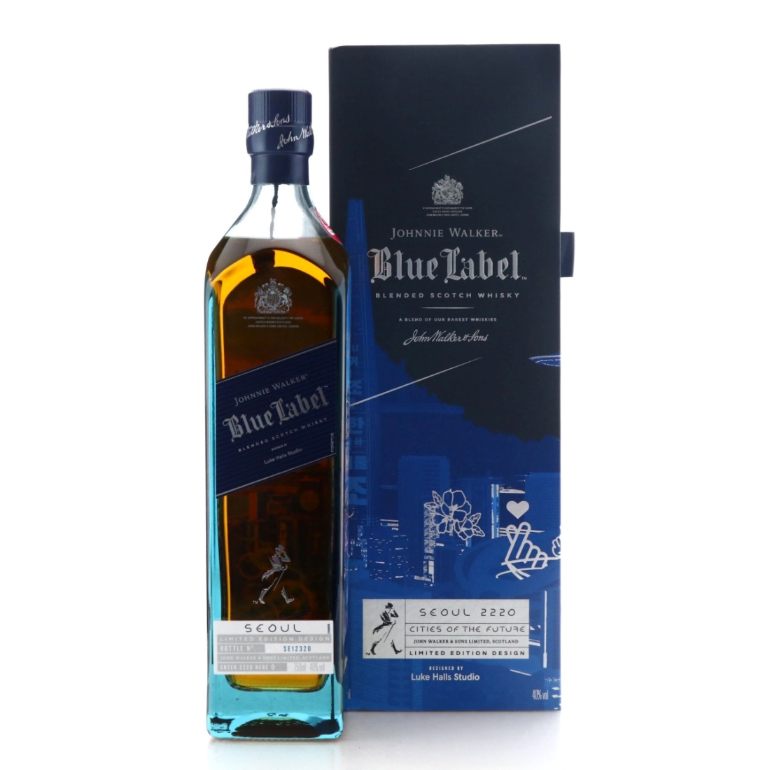 Johnnie Walker Blue Label Cities of the Future 75cl / Seoul 2220