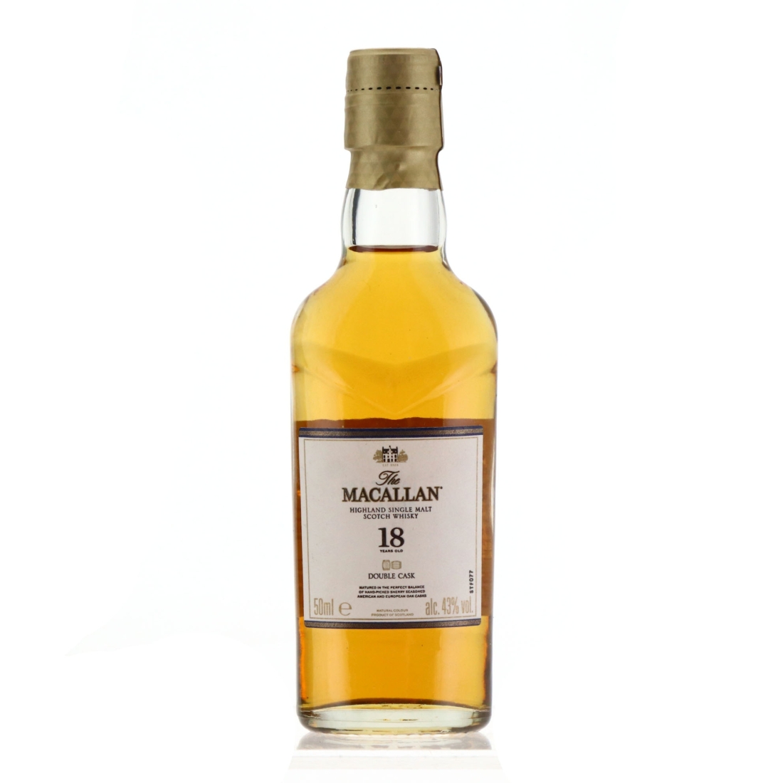 Macallan 18 Year Old Double Cask Miniature