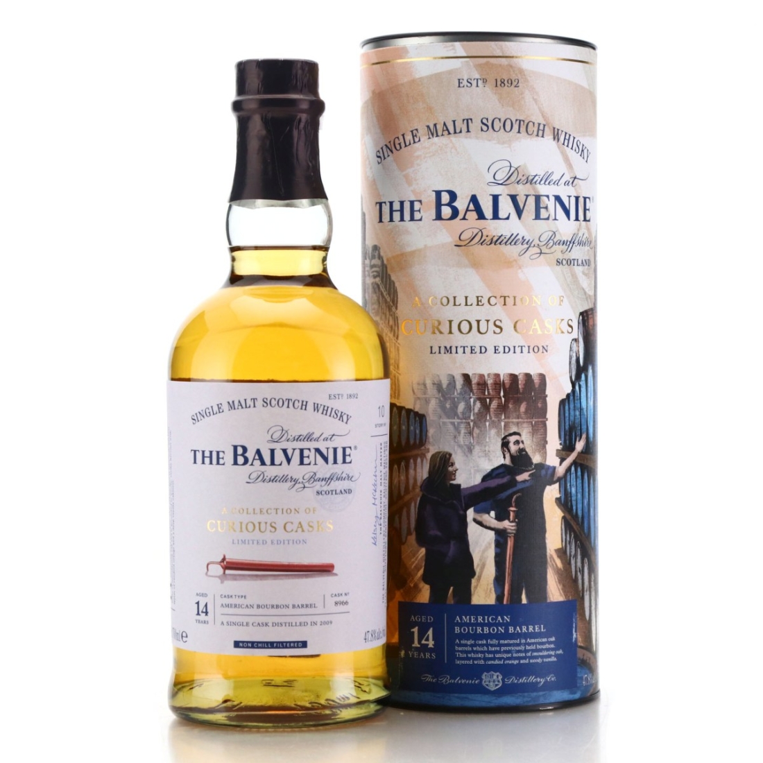 Balvenie 2009 A Collection of Curious Casks 14 Year Old