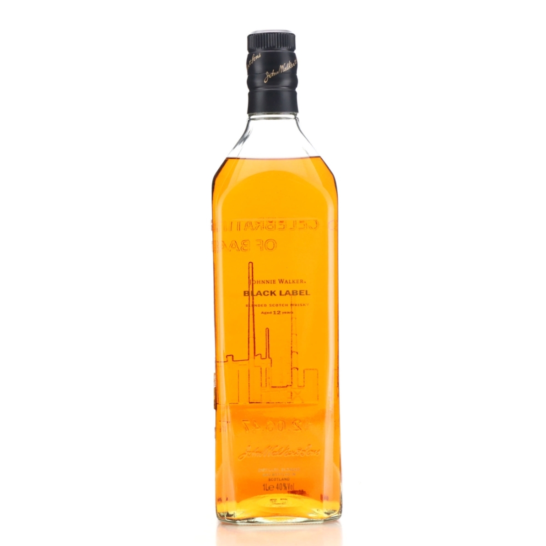 Johnnie Walker Black Label 12 Year Old 1 Litre / 75 Years of Barnsley
