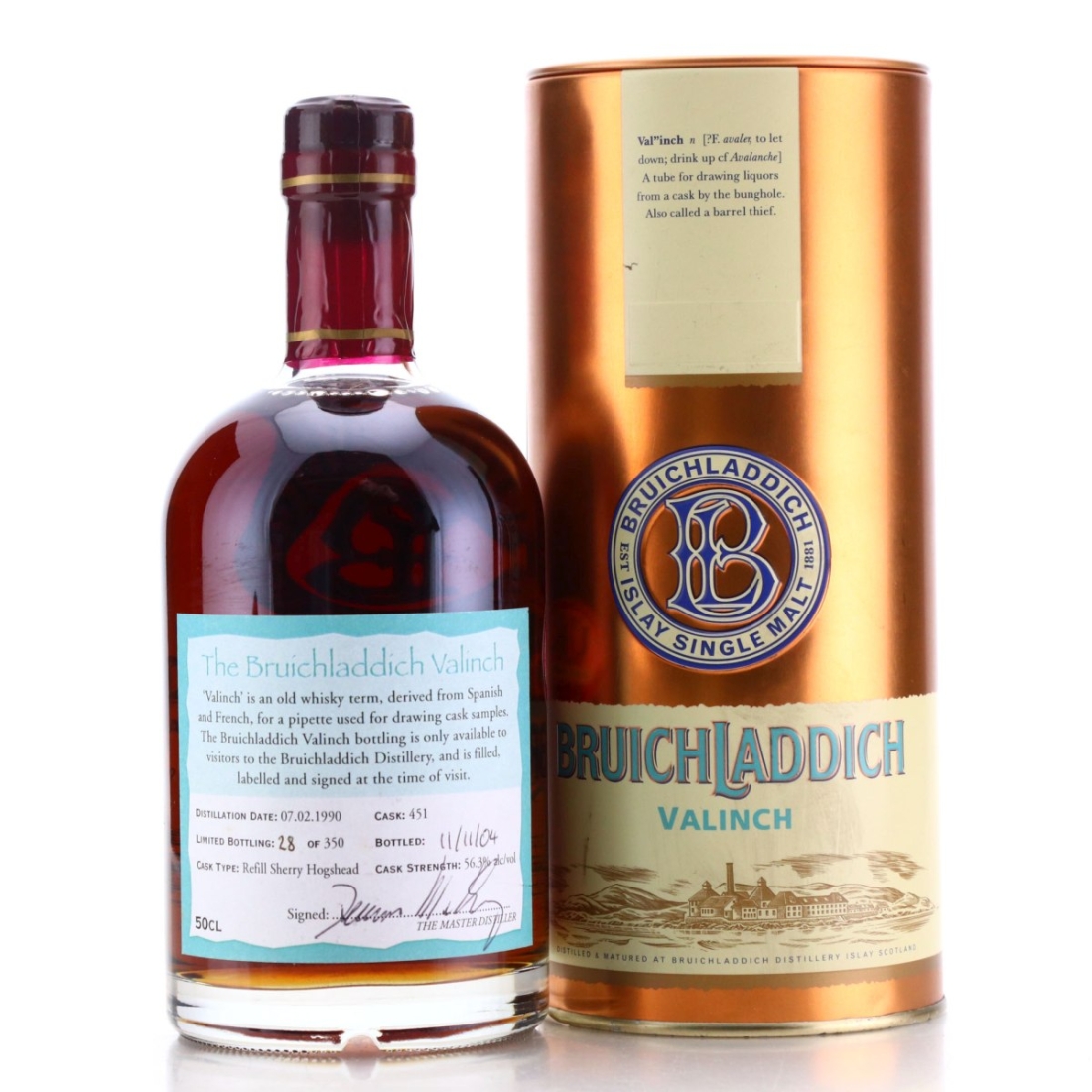 Bruichladdich 1990 Valinch / Grandpa John