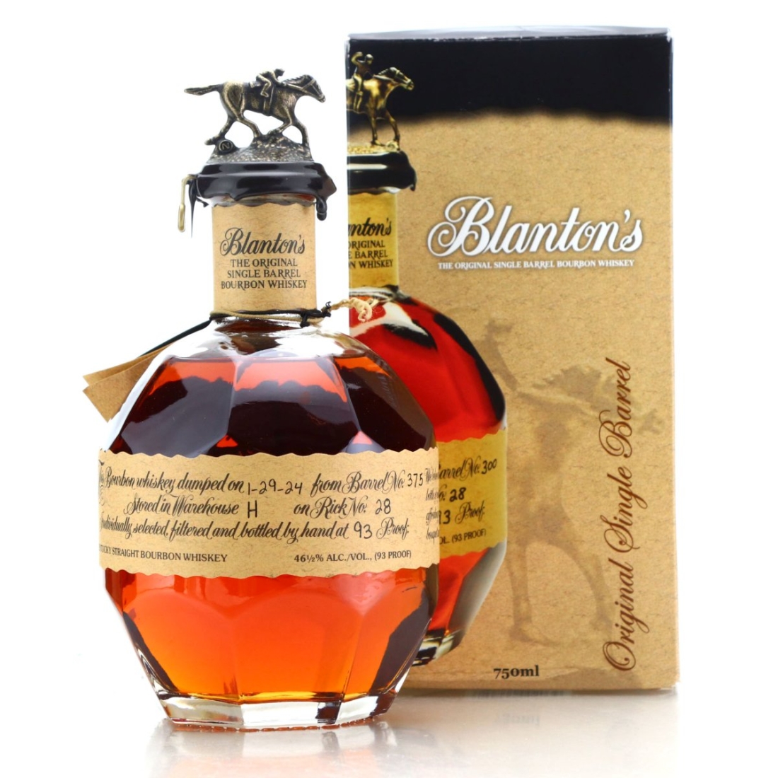Blanton's Single Barrel dumped 2024 / Scotch Lodge Whisky Club