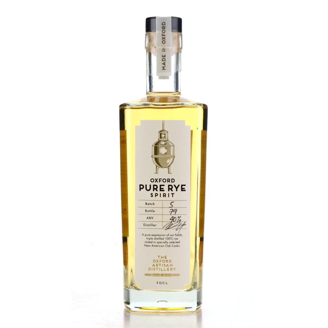 Oxford Pure Rye Spirit Batch #5