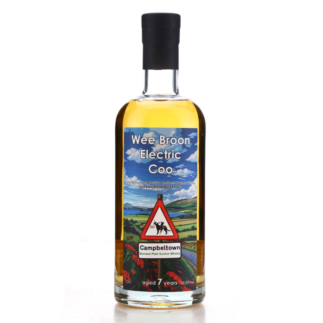Wee Broon Electric Coo 7 Year Old Campbeltown Blended Malt