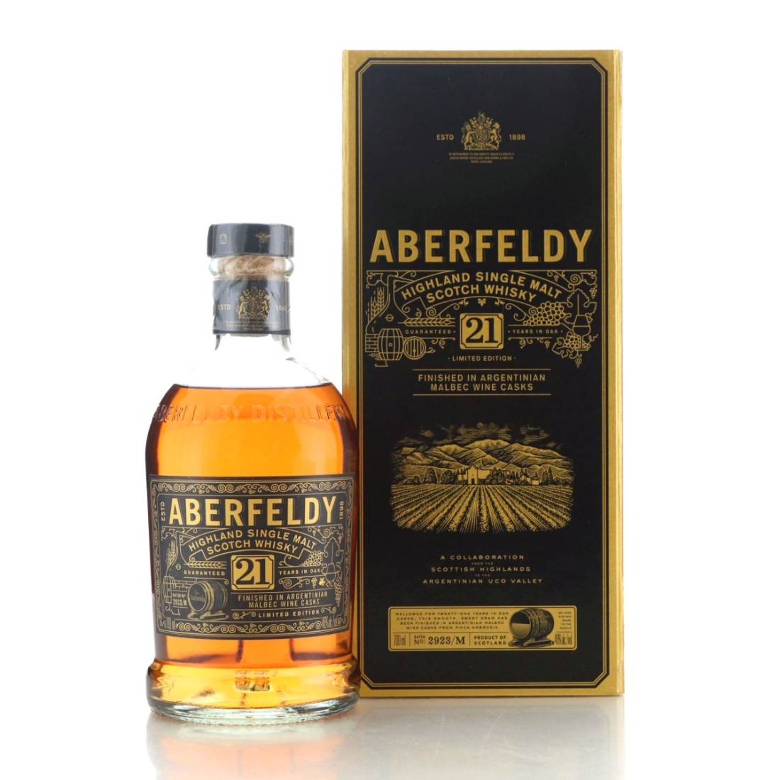 Aberfeldy 21 Year Old Malbec Cask Finish