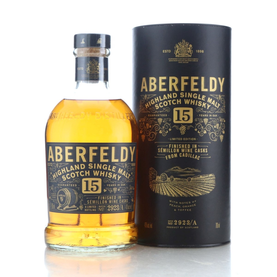 Aberfeldy 15 Year Old Semillon Wine Finish