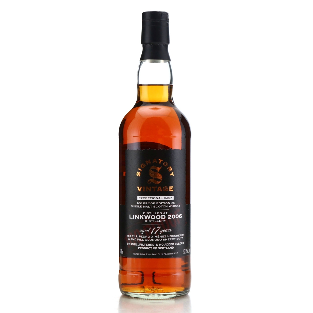 Linkwood 2008 Signatory Vintage 17 Year Old Exceptional Cask