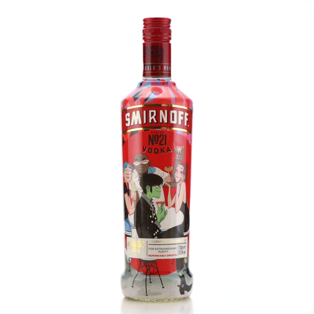 Smirnoff  Vodka Recipe No.21 / Gorillaz Limited Edition